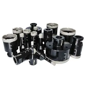 למעלה איכות פורצלן השיש 35mm כתר מגזר חלול 20mm קרמיקה יבש ואקום Brazed יהלום ליבת