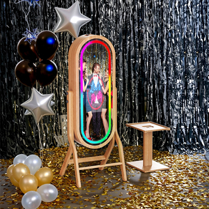Photomaton de mariage interactif Machine à selfie Touch Magic Mirror Photomaton pour <span class=keywords><strong>Mac</strong></span> Mini DSLR Camera Printer et Party Events - Product Image 5