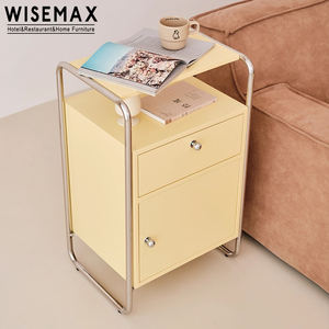WISEMAX mobili moderni Nordic salotto <span class=keywords><strong>angolo</strong></span> credenza MDF in acciaio inox armadietto di stoccaggio <span class=keywords><strong>per</strong></span> Hotel a casa Villa Cafe - Product Image 2
