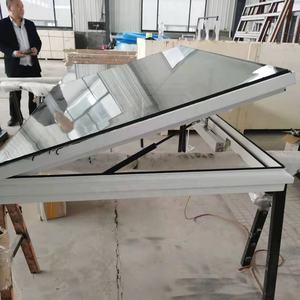 Nuovo Design Lucernario Elettrico in Alluminio Angolo di Apertura 90 Gradi Lucernario da Tetto - Product Image 5