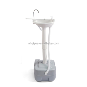 20L RV motorhome <span class=keywords><strong>อ่าง</strong></span>ล้างหน้า ABS สีเทาพร้อมระบบประปาขับเคลื่อนโดยแบตเตอรี่สำหรับรถพ่วงสำหรับชิ้นส่วนคาราวานรถพ่วงสำหรับเดินทาง - Product Image 4