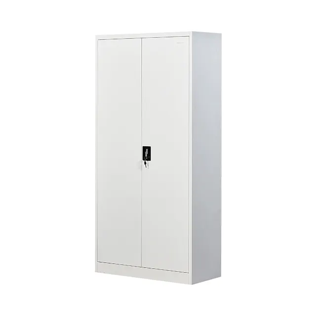 WJG-14Tall Металлический Шкаф Для Хранения Стальные Шкафы с замком и регулируемыми полками белый