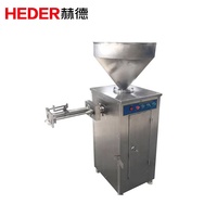 Nouvelle machine de remplissage de saucisses industrielle automatique verticale pneumatique à clipser, code HS, en acier inoxydable SUS 304, haute capacité