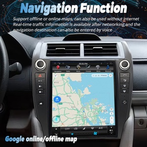 หน้าจอ Carplay Android 15 ขนาด 12 นิ้ว สำหรับ Toyota Camry 7 XV 50 55 รุ่น US ปี 2012-2017 เครื่องเล่นวิทยุในรถยนต์ มัลติมีเดีย GPS เครื่องเล่นวิดีโอ CarPlay - Product Image 3