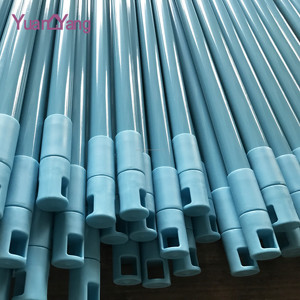 Brosse télescopique en métal YUANYANG, nouveau design, outil de nettoyage de gouttières avec manche en acier inoxydable - Product Image 6