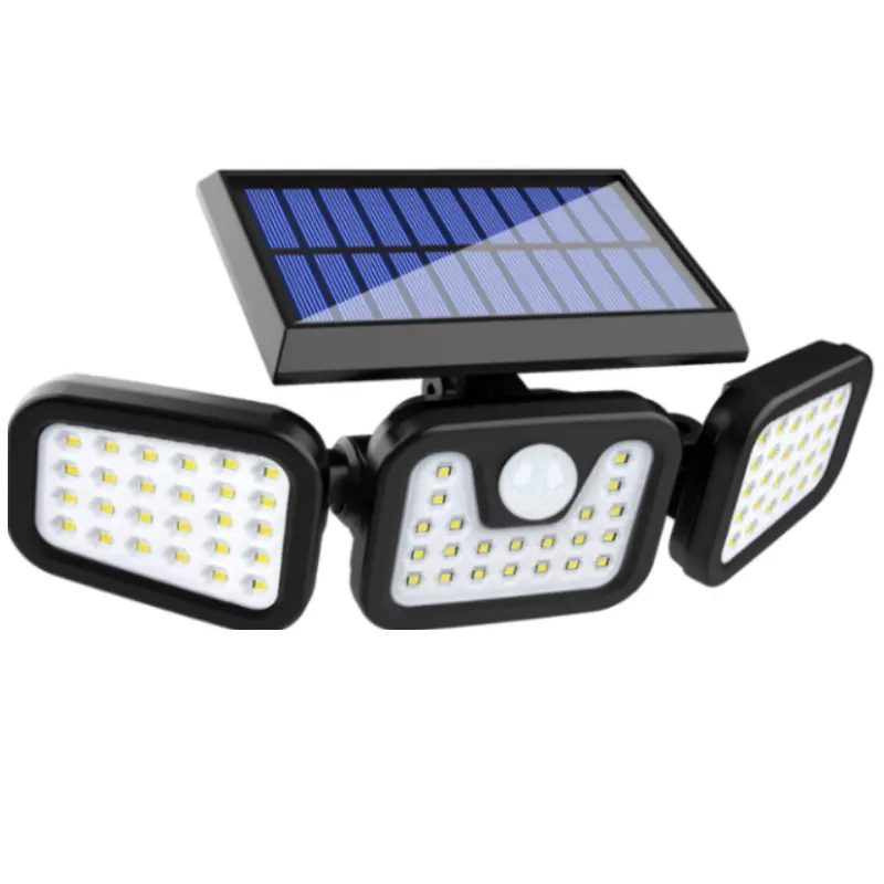 Solar Powered for Garden Yard Solar Lights Outdoor 70 LED with Lights Reflector and 3 Modes Motion Sensor Security Lights Solar