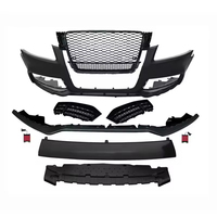 Pièces de voiture A5 S5 B8 Pare-chocs avant arrière style RS5 Kits de carrosserie Kit de conversion avec calandre pour Audi A5 S5 B8 2008 2009 2010 2011