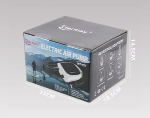 Pompe à air électrique universelle pour l'extérieur, <span class=keywords><strong>gonfleur</strong></span> haute efficacité pour SUP, planche à pagaie, tente de <span class=keywords><strong>camping</strong></span>, plateforme flottante - Product Image 4