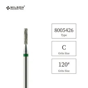 Bit Cooling - Groove Barrel Shape WILSON Nail Art Electric Nail Drill Bit Efficient Cuticle Clean Diamond Nail Bits