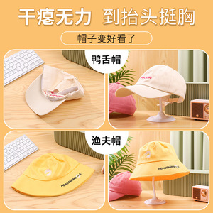 ชั้นวางหมวกพร้อมฐานหมุนได้สำหรับจัดเก็บหมวกและวิกผมอเนกประสงค์ - Product Image 3