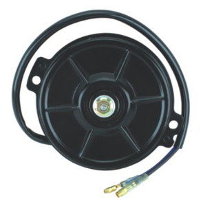 RETEKOOL-<span class=keywords><strong>Motor</strong></span> de ventilador de radiador eléctrico de repuesto, <span class=keywords><strong>motor</strong></span> de engranaje de CC sin escobillas de alto torque, 1 CC, <span class=keywords><strong>12V</strong></span>, 24V, 2 orejas, 80W, 120W, negro - Product Image 1