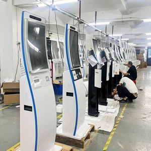 Manufacturer 23.6 Inch Self Service Kiosk Curved Touch Screen Design Self Ordering Kiosk for Fast Food - Product Image 6
