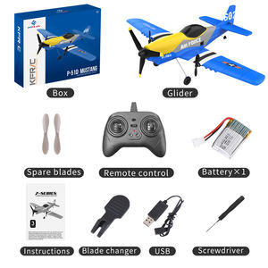 HOSHI KF602-<span class=keywords><strong>Avion</strong></span> télécommandé en mousse, 2.4G, 3CH, EPP, <span class=keywords><strong>avion</strong></span> d'extérieur RTF <span class=keywords><strong>RC</strong></span> <span class=keywords><strong>Warbird</strong></span>, jouets cadeaux - Product Image 2