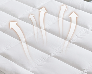 Bequeme Matratze Oberfläche 100 % Entfeder Daunenmatratze Unterlage Volles Edelbett Großbett - Product Image 5
