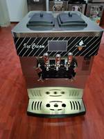 Máquina de Helados 20-28L/H, Máquina Automática de Helado Suave, Máquina de Sobremesa para Hacer Helado, Máquina Comercial de Helado Creme Glace