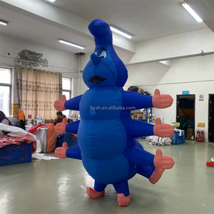 Costume Gonfiabile da Bruco Blu per Decorazioni di <span class=keywords><strong>Alice</strong></span> nel Paese delle Meraviglie - Product Image 3