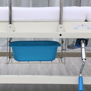 Camas de hospital de <span class=keywords><strong>segunda</strong></span> <span class=keywords><strong>mano</strong></span> con 3 manivelas automáticas de I + D de alta calidad - Product Image 6