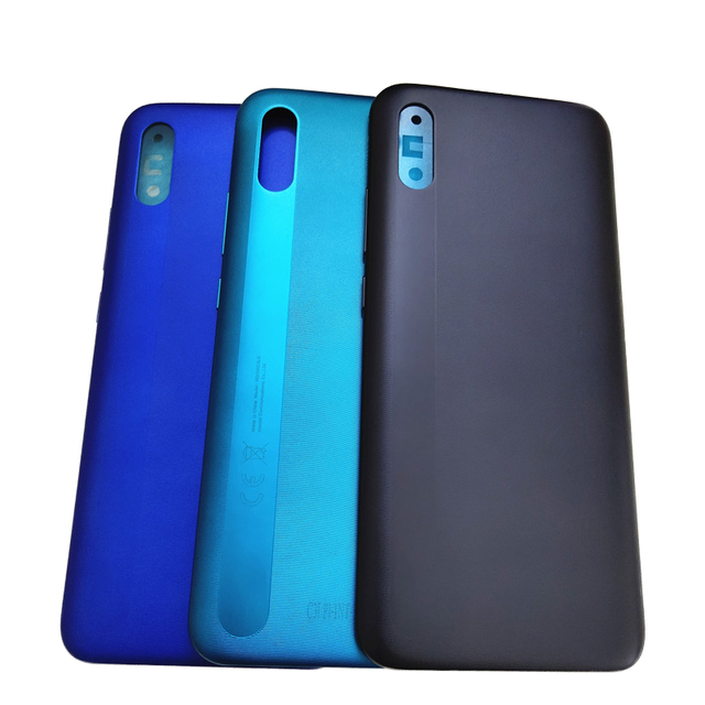 Original Housing for Redmi 9 9A 9C 9T Back Shell Door Back Cover Protective Case With Volume Power Button Replacement Phone Part