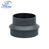 LIYANG Raccord de réduction universel pour conduite d'air 90mm-75mm pour systèmes de chauffage au diesel universels