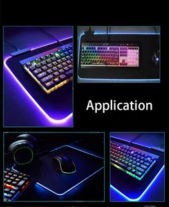 <span class=keywords><strong>Tapis</strong></span> <span class=keywords><strong>de</strong></span> <span class=keywords><strong>souris</strong></span> personnalisé QLM Charger Extended Mousepad Rgb <span class=keywords><strong>3xl</strong></span> LEDmouse Pad Gaming Mousepad - Product Image 4