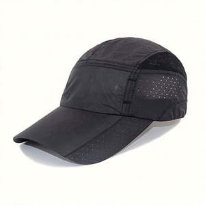Casquette de baseball personnalisée à séchage rapide, imperméable en nylon, pour activités de plein air, course estivale, non structurée, à calotte souple - Product Image 1