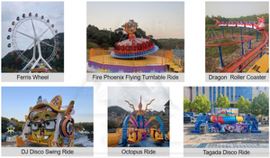 Atracción de Parque de Diversiones Personalizada, Atracción Isla Tiburón de 24 Asientos, Equipo de Parque de Atracciones para Diversión Familiar - Product Image 6