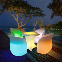 Muebles de jardín al aire libre con energía solar, alquiler de eventos y fiestas, muebles de salón, muebles LED, sofá de jardín, sillas de bodas