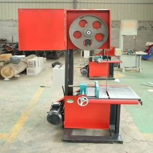 Scie à ruban professionnelle pour le travail du bois, conception à faible bruit pour la découpe de panneaux de bois massif, machine à scier à ruban 1. Scie à ruban pour le bois - Product Image 6