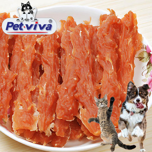 フードフード栄養スナックアヒルジャーキー犬のおやつフリーズドライチキン胸肉 - Product Image 2