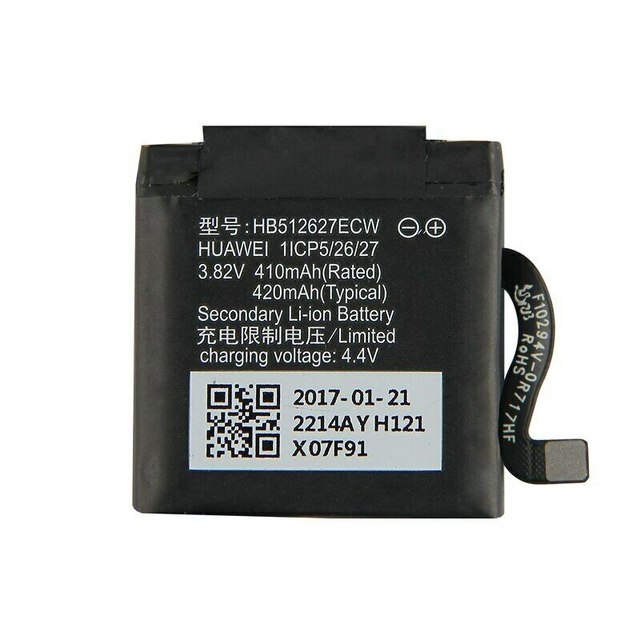 Rechargeable Smart Watch HB512627ECW for Huawei Watch 2 Pro 4g 3.82v 410mah Battery