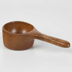 Cuillère à café en bois artisanale durable offrant des mesures constantes, compagnon idéal pour les baristas et les cuisines domestiques - Product Image 1