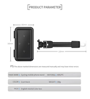 Populaire étanche universel moto vélo vélo support pour téléphone portable support Shenzhen mode Support téléphone personnalisable 10 pièces