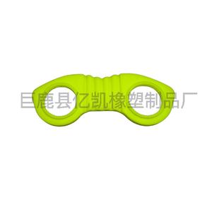 Agarraderas de mano con doble anillo, herramienta de ejercicio de 32 mm, mango antideslizante para entrenamiento de dedos - Product Image 1
