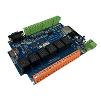 Module de relais intelligent KinCony KC868-A6V3 à 6 canaux ESP32-S3 avec écran OLED, contrôle par application Tuya WiFi et kit de maison intelligente