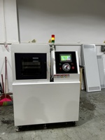 Vulcanizador de Placas de Laboratorio, Prensa Hidráulica con Calentamiento Eléctrico para Pruebas de Tracción en Muestras de PVC, Plástico, Silicona y Caucho