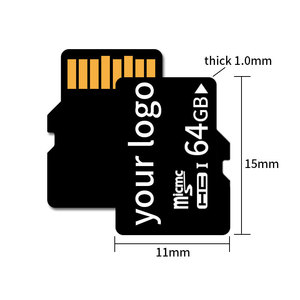 Bán buôn 8GB TF biểu tượng tùy chỉnh thẻ nhớ nhà máy ban đầu đen nhựa lưu trữ 4GB 16GB 32GB 64GB 128GB 256GB tùy chọn có sẵn - Product Image 3