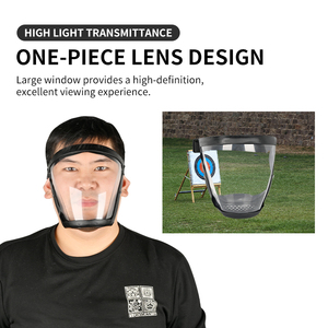 Masque de jeu CS SPG, protection de terrain de paintball, garde réglable, Transformers Leader, équipement intégral pour le visage, tir à l'arc, casque en plastique - Product Image 4