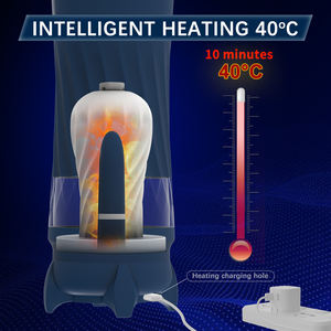 Gelas Masturbator pria, mainan seks dewasa Cup Masturbator pria pemanas rotasi 3 frekuensi & getaran - Product Image 5