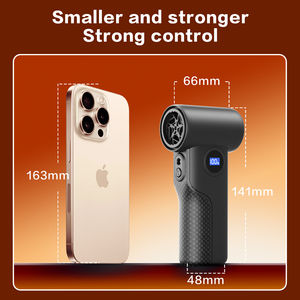 Mini souffleur électrique super puissant 110000 tr/min, sans fil, portable, pour le <span class=keywords><strong>nettoyage</strong></span> des ordinateurs, des appareils photo et des intérieurs <span class=keywords><strong>de</strong></span> voitures - Product Image 2