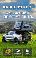 Auvent portable haut de gamme pour voiture et auvent coupe-vent pour voiture avec auvent robuste pour 4x4 tout-terrain