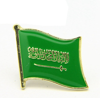 Épinglette Drapeau de la Turquie Artisanat Métallique Personnalisé Épingles à Revers Drapeau National