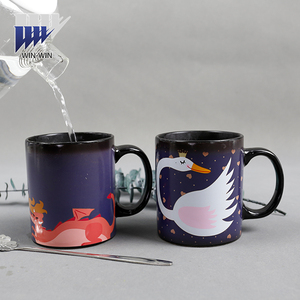 Tùy chỉnh thiết kế logo nước nóng thăng hoa nhiệt màu nhạy cảm ma thuật sứ <span class=keywords><strong>Mug</strong></span> thân thiện với môi cho biểu tượng tùy chỉnh <span class=keywords><strong>Mug</strong></span> - Product Image 4