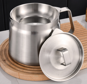 Nouvelle Friteuse en Acier Inoxydable 304 - Qualité Alimentaire pour Cuisine avec Filtre - Capacité 1,5L/2L - Product Image 6