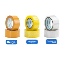 Cinta de Embalaje YISHI con Logotipo Personalizado, Alta Adhesión, 45 Micras, Cinta de Sellado de Cartones BOPP de Alta Resistencia, Rollo Jumbo Impreso OEM