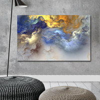 Décor moderne pour salon | Affiche d'art numérique | Peintures sur toile de décoration de maison contemporaine
