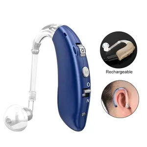 Nouveau produit 2023耳听力产品聋人老年人价格便宜充电放大器中国便宜ric bte助听器