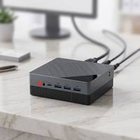 Mini PC de Escritorio AMD Ryzen 3 5 7 con Windows 11, DDR4, 16 GB de RAM, SSD de hasta 2 TB, Wifi 6, Bluetooth, 2 Puertos RJ45 LAN, para Oficina, OEM, ODM