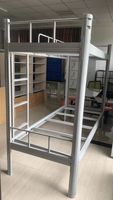 Lit superposé triple en métal moderne et robuste pour 3 personnes, 3 niveaux