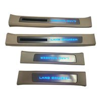 Barre de seuil de pédale de bienvenue, accessoires d'intérieur de pédale de porte spéciale électroluminescente LED 2021-2022 LandCruiser 300 lc300