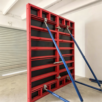 Système de coffrage en acier de qualité supérieure pour béton monolithique, système de coffrage de construction à haute efficacité pour appartement